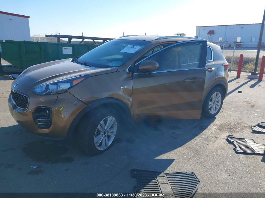 2017 KIA SPORTAGE LX - KNDPMCAC5H7179877