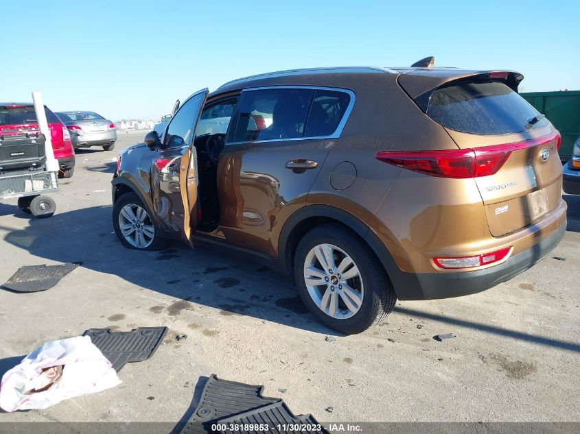 2017 KIA SPORTAGE LX - KNDPMCAC5H7179877