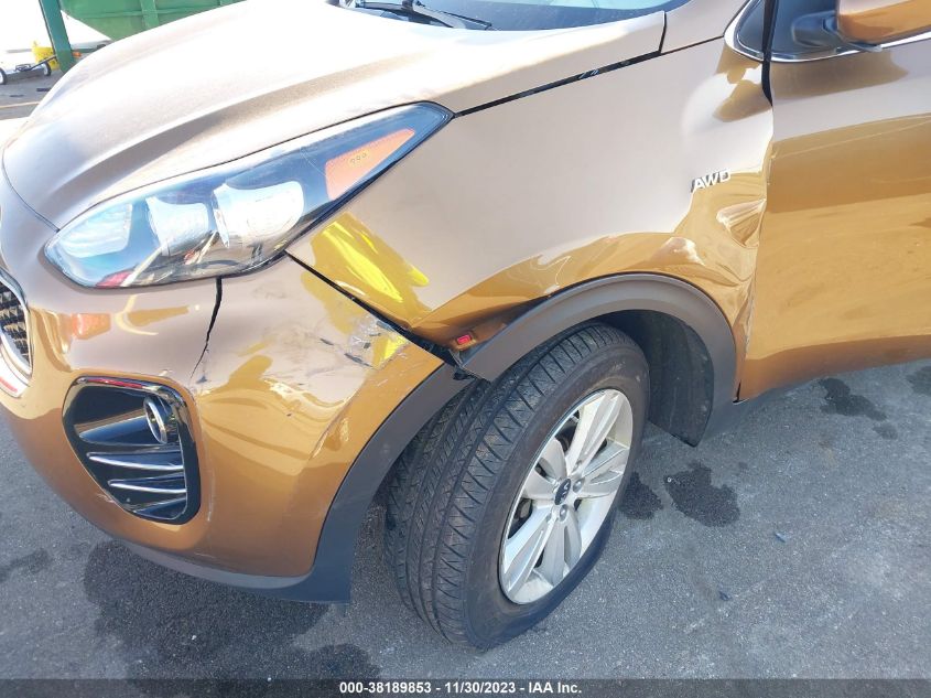 2017 KIA SPORTAGE LX - KNDPMCAC5H7179877