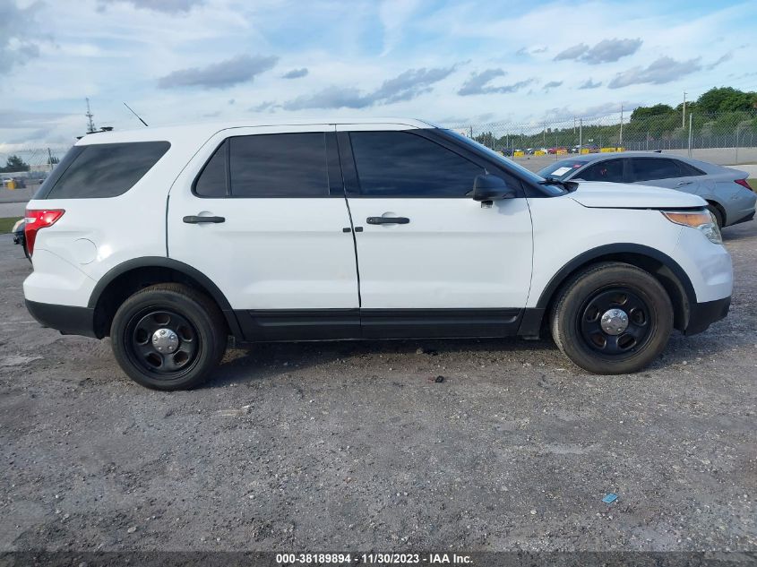 2014 FORD UTILITY POLICE INTERCEPTOR 1FM5K8AR4EGB74305