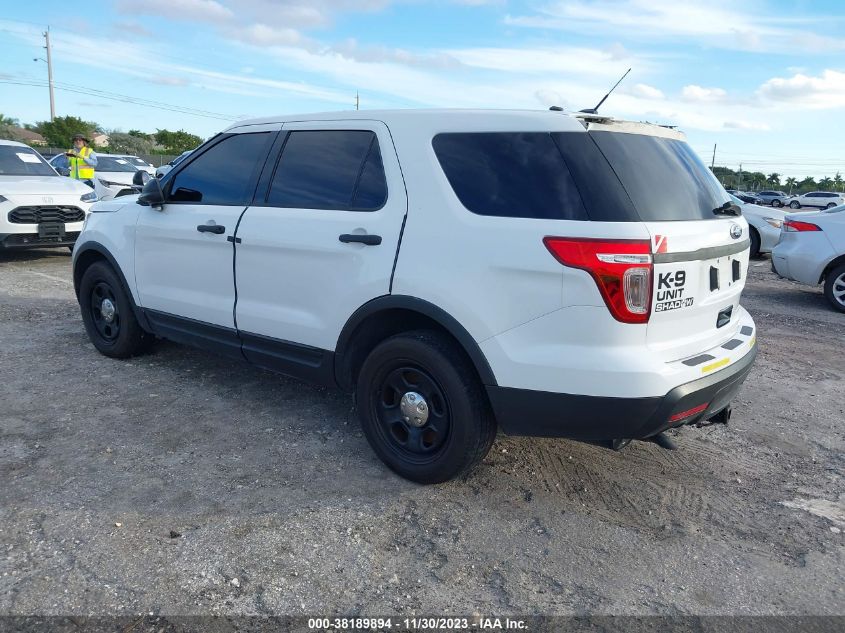 2014 FORD UTILITY POLICE INTERCEPTOR 1FM5K8AR4EGB74305