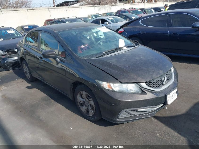 2014 HONDA CIVIC LX - 2HGFB2F58EH514671