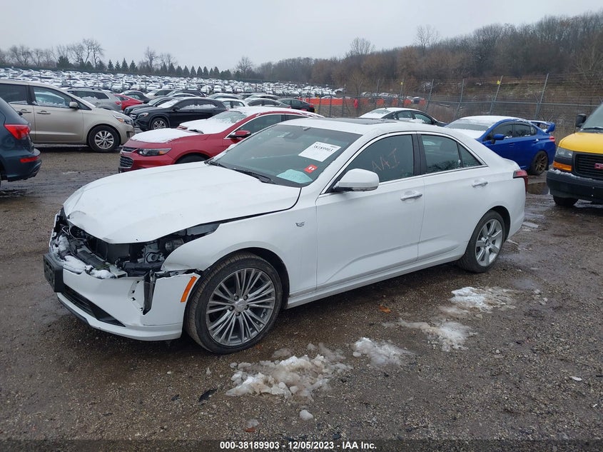 VIN 1G6DF5RK2L0131357 2020 CADILLAC CT4 PREMIUM LUXURY