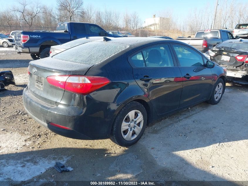 2016 KIA FORTE LX - KNAFK4A62G5615190