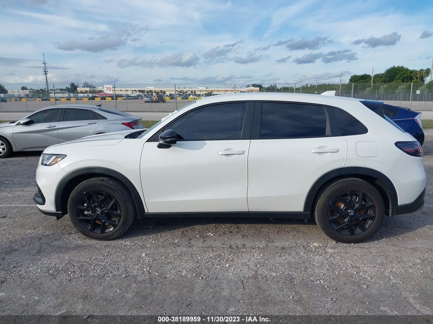 VIN 3CZRZ1H56PM711626 2023 HONDA HR-V SPORT