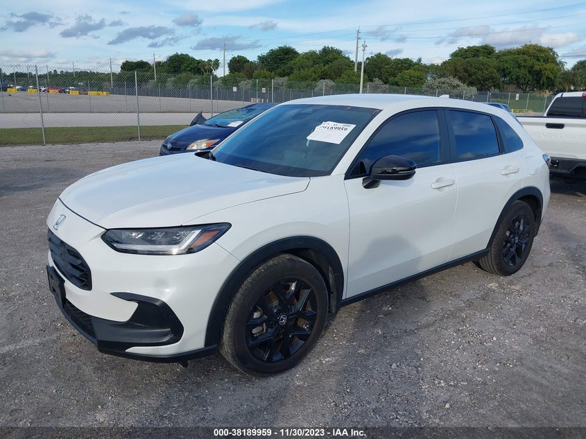VIN 3CZRZ1H56PM711626 2023 HONDA HR-V SPORT