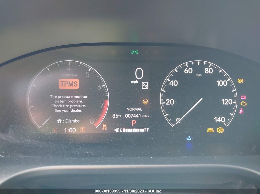 VIN 3CZRZ1H56PM711626 2023 HONDA HR-V SPORT