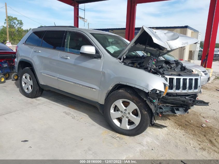 2013 JEEP GRAND CHEROKEE LAREDO - 1C4RJFAG6DC501241