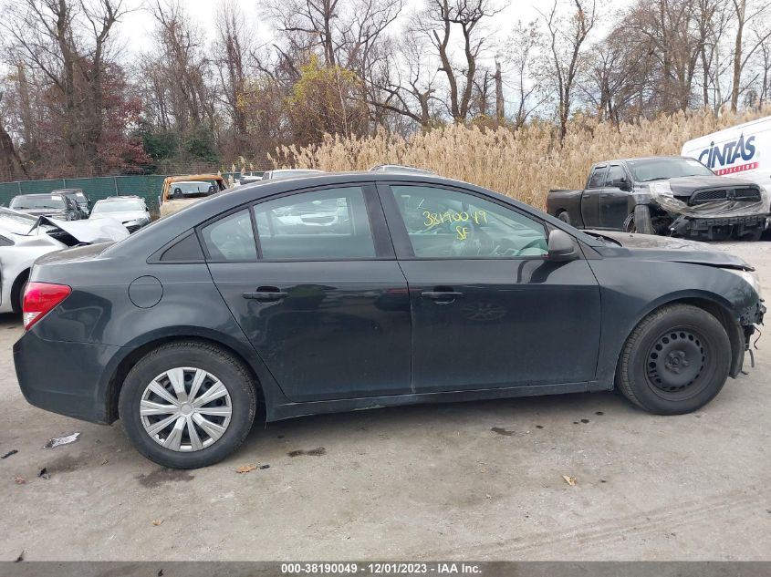2014 CHEVROLET CRUZE LS AUTO - 1G1PA5SGXE7330979