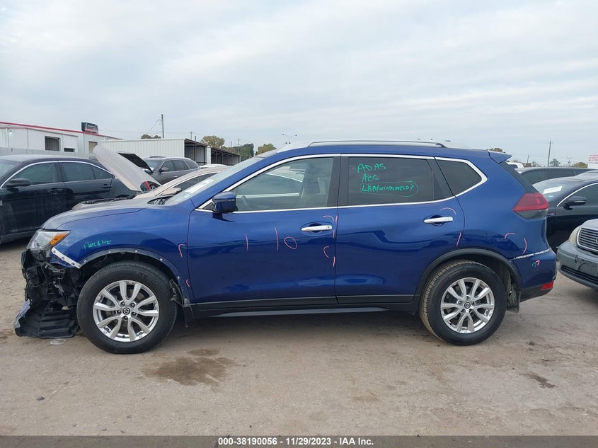 VIN 5N1AT2MT6KC709296 2019 NISSAN ROGUE S/SL/SV