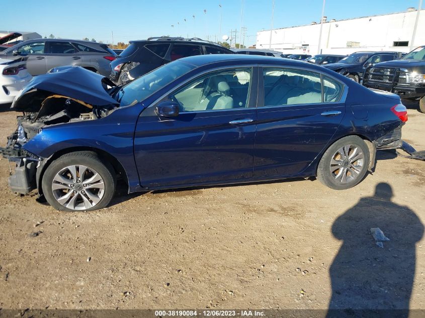 2014 HONDA ACCORD LX - 1HGCR2F3XEA166822