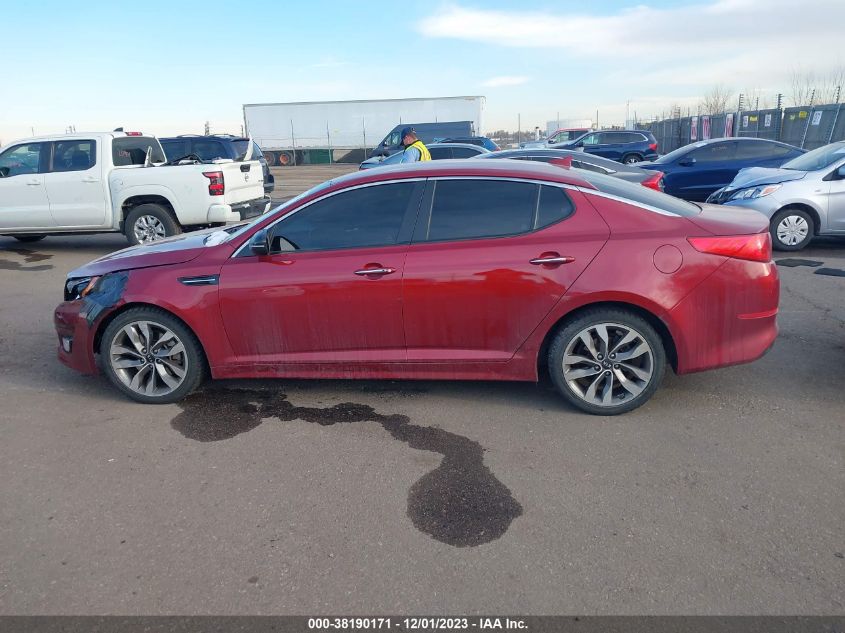 2014 KIA OPTIMA SX - 5XXGR4A75EG335901