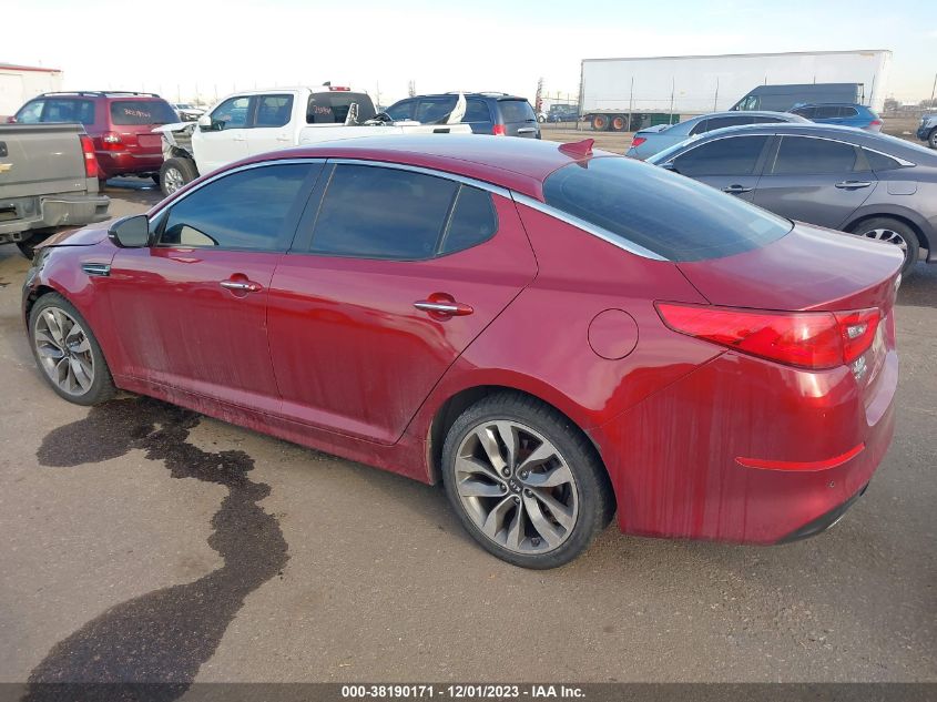 2014 KIA OPTIMA SX - 5XXGR4A75EG335901