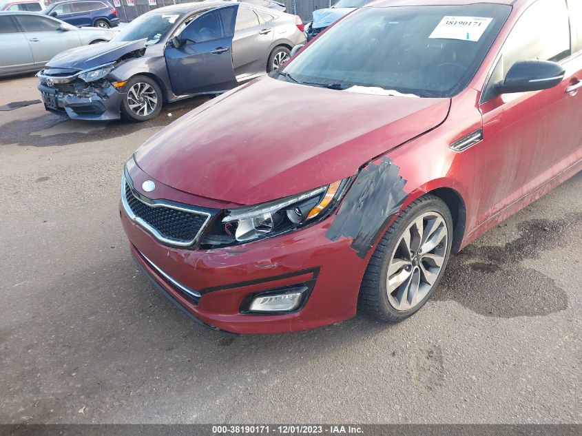 2014 KIA OPTIMA SX - 5XXGR4A75EG335901