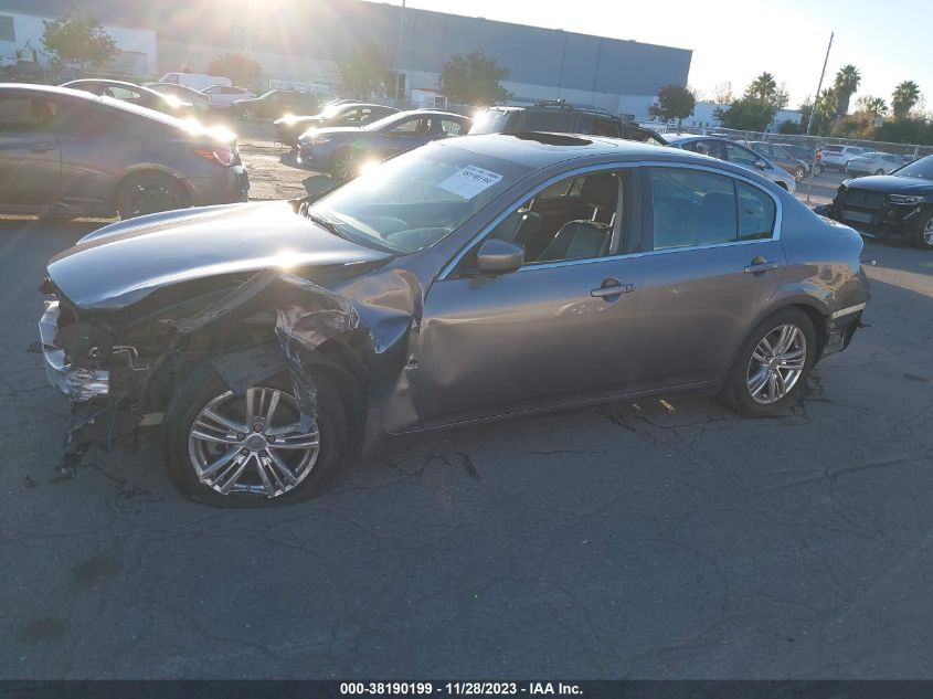 2013 INFINITI G37 JOURNEY JN1CV6AP5DM723728