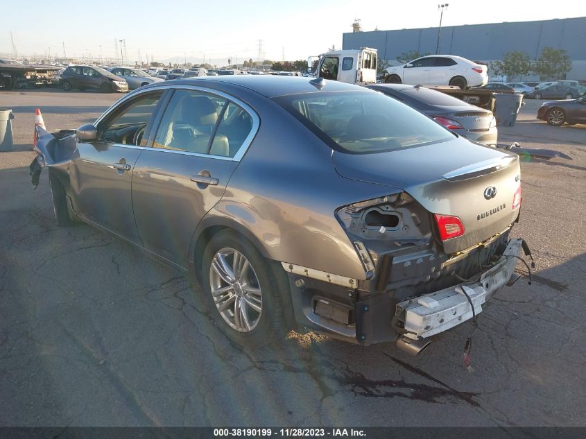 2013 INFINITI G37 JOURNEY JN1CV6AP5DM723728