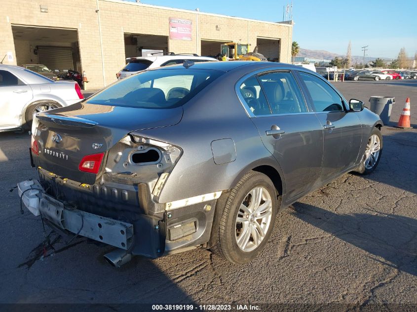 2013 INFINITI G37 JOURNEY JN1CV6AP5DM723728