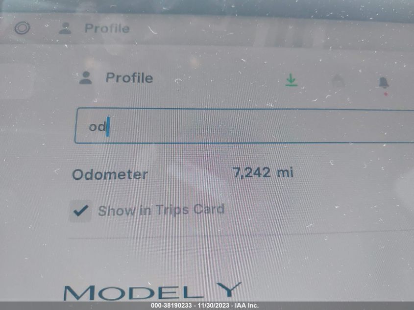 2023 TESLA MODEL Y - 7SAYGDEE0PA143942