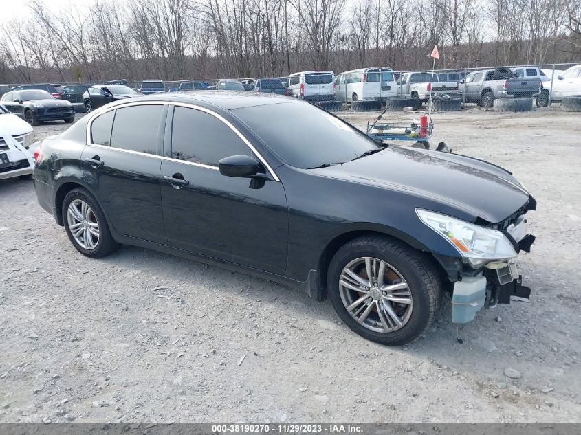 2013 INFINITI G37X - JN1CV6AR0DM759201