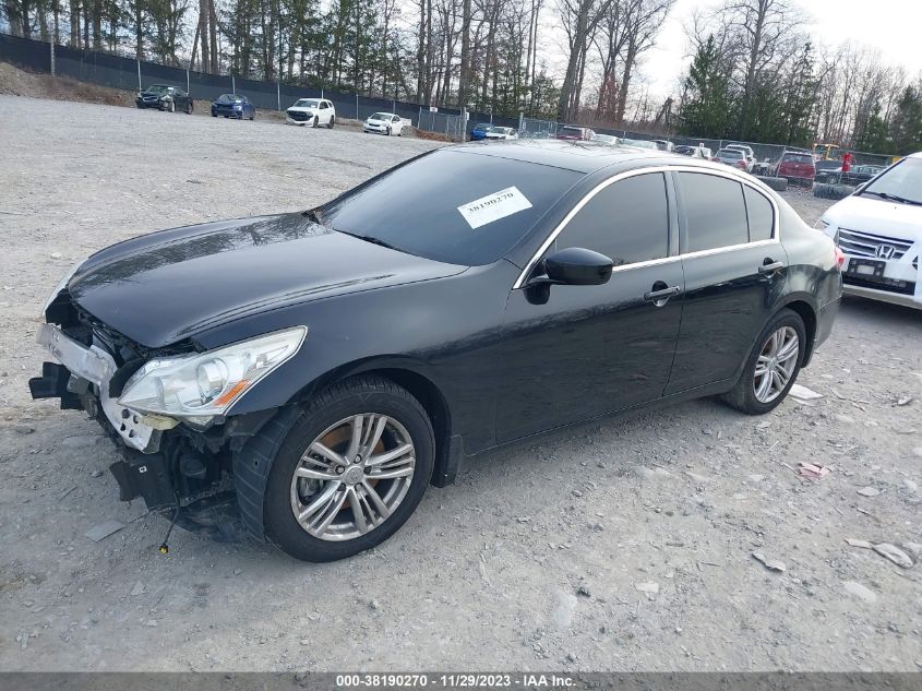 2013 INFINITI G37X - JN1CV6AR0DM759201