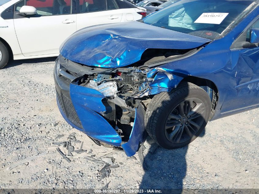 2017 TOYOTA CAMRY LE/XLE/SE/XSE - 4T1BF1FK0HU661095