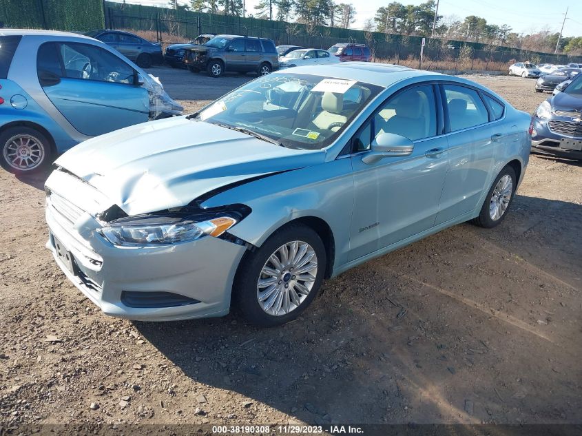 2014 FORD FUSION HYBRID SE - 3FA6P0LU9ER385284