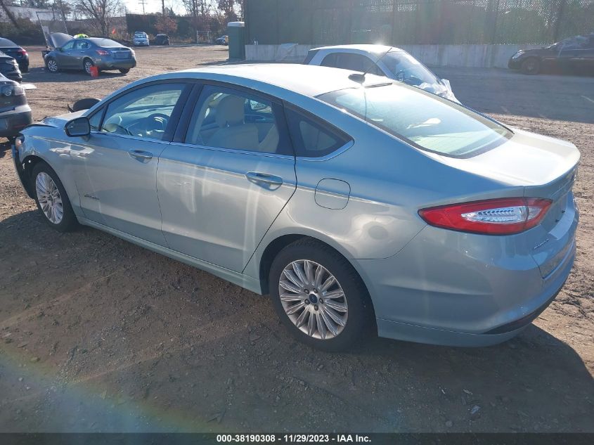 2014 FORD FUSION HYBRID SE - 3FA6P0LU9ER385284
