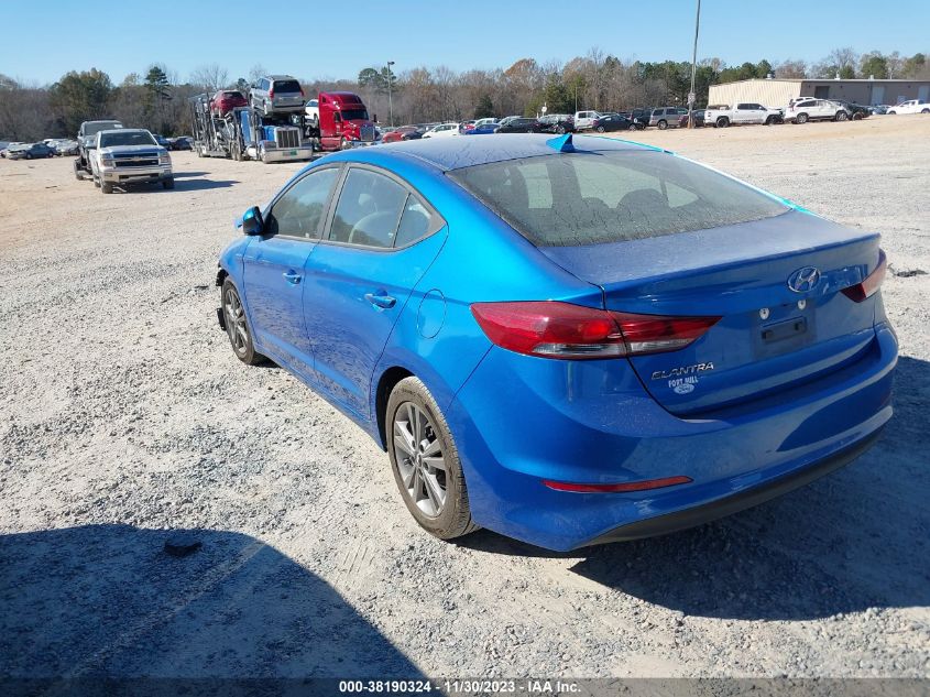 2017 HYUNDAI ELANTRA SE/VALUE/LIMITED - KMHD84LF6HU159624