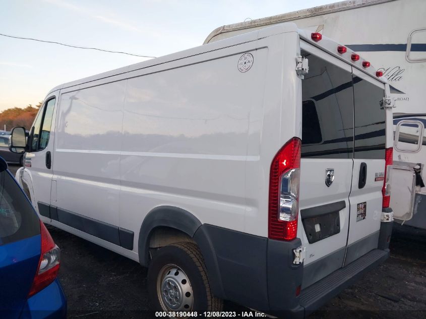 2017 RAM PROMASTER 1500 LOW ROOF 136" WB - 3C6TRVAG4HE535709