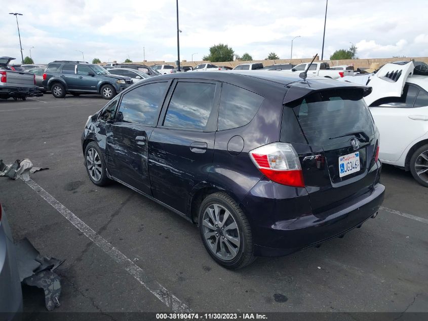 2013 HONDA FIT SPORT - JHMGE8H69DC001528
