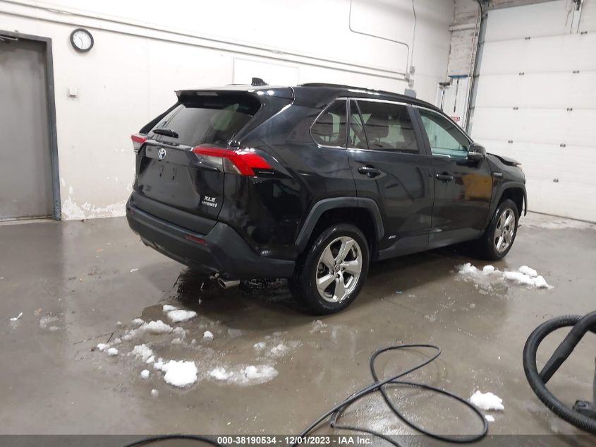 VIN 2T3B6RFV2MW021528 2021 TOYOTA RAV4 XLE PREMIUM HYBRID