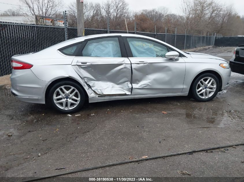 2013 FORD FUSION SE - 3FA6P0H73DR185485