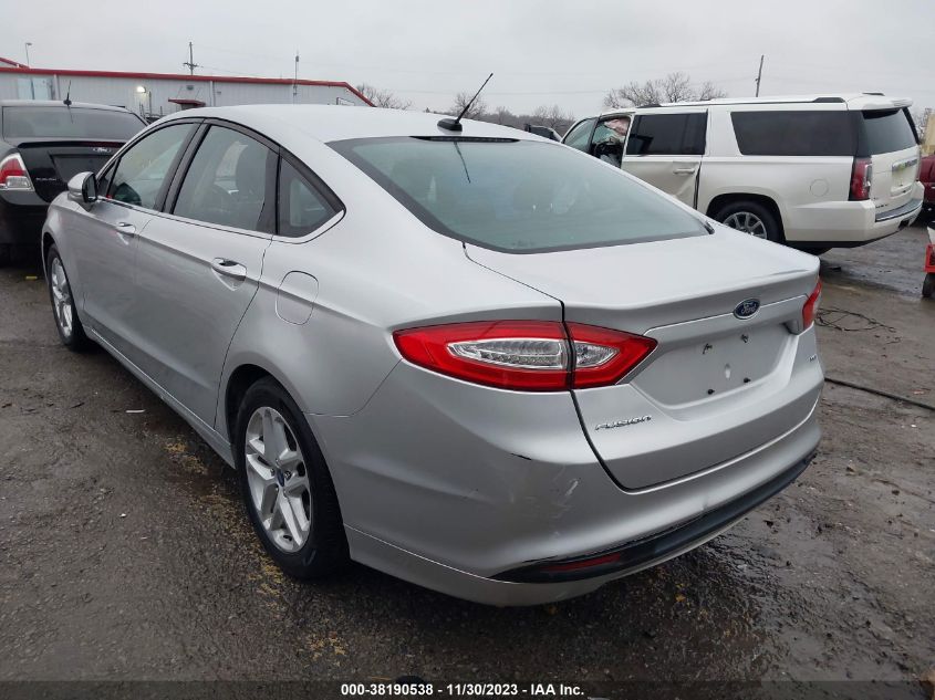 2013 FORD FUSION SE - 3FA6P0H73DR185485