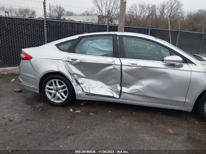 2013 FORD FUSION SE - 3FA6P0H73DR185485