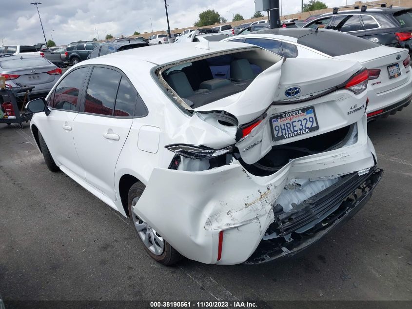 2023 TOYOTA COROLLA HYBRID - JTDBCMFE9PJ013019