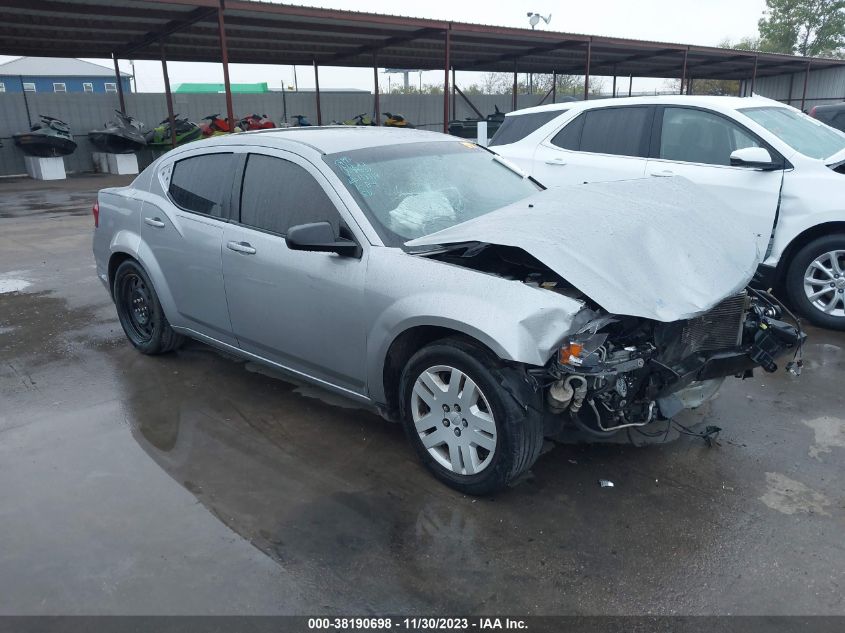 2014 DODGE AVENGER SE - 1C3CDZAB2EN184037