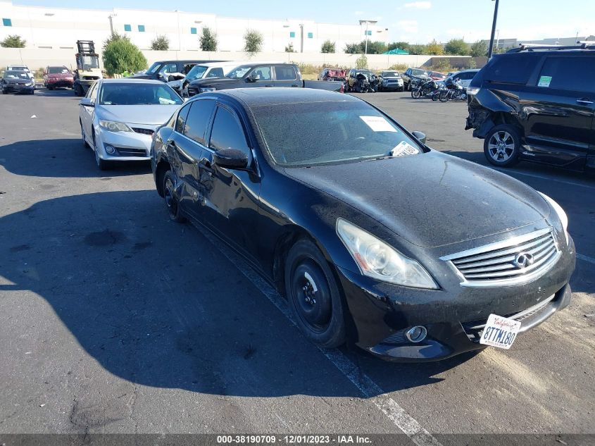 2013 INFINITI G37 JOURNEY - JN1CV6AP8DM306068