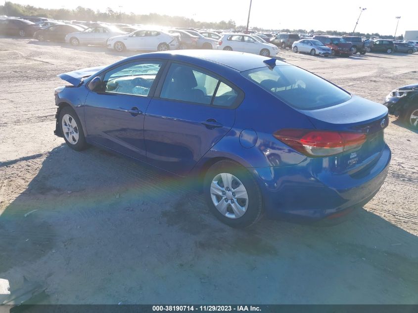 2017 KIA FORTE LX - 3KPFK4A76HE153752