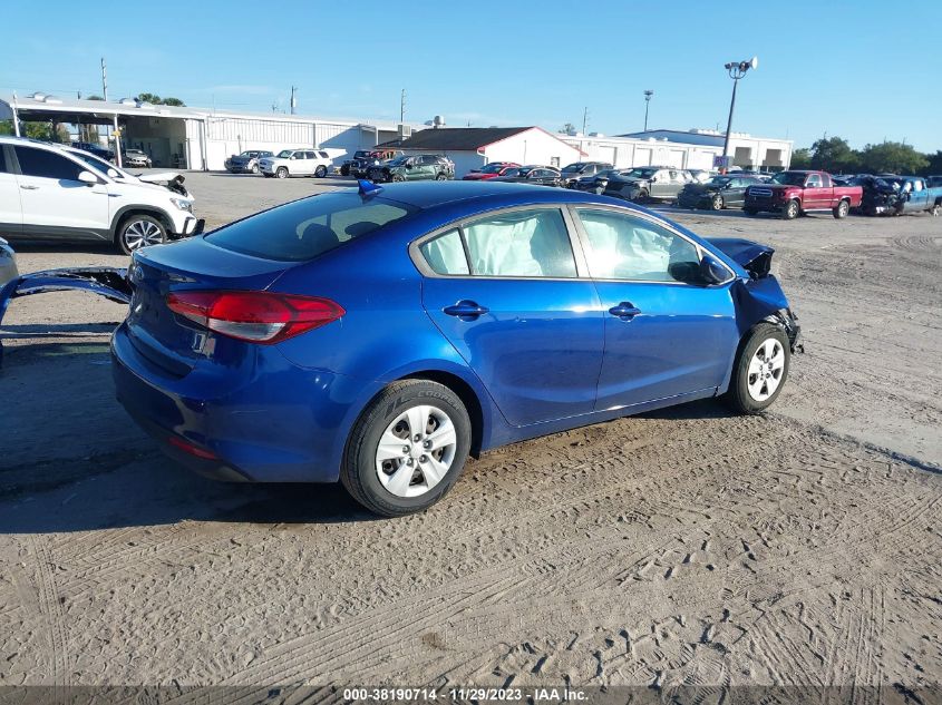 2017 KIA FORTE LX - 3KPFK4A76HE153752