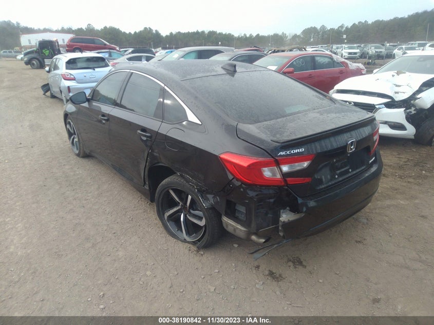 VIN 1HGCV1F3XMA033997 2021 HONDA ACCORD SPORT
