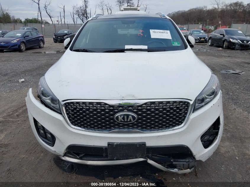 2016 KIA SORENTO 3.3L SXL - 5XYPKDA5XGG093219