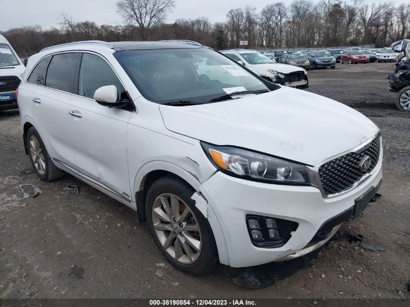 2016 KIA SORENTO 3.3L SXL - 5XYPKDA5XGG093219