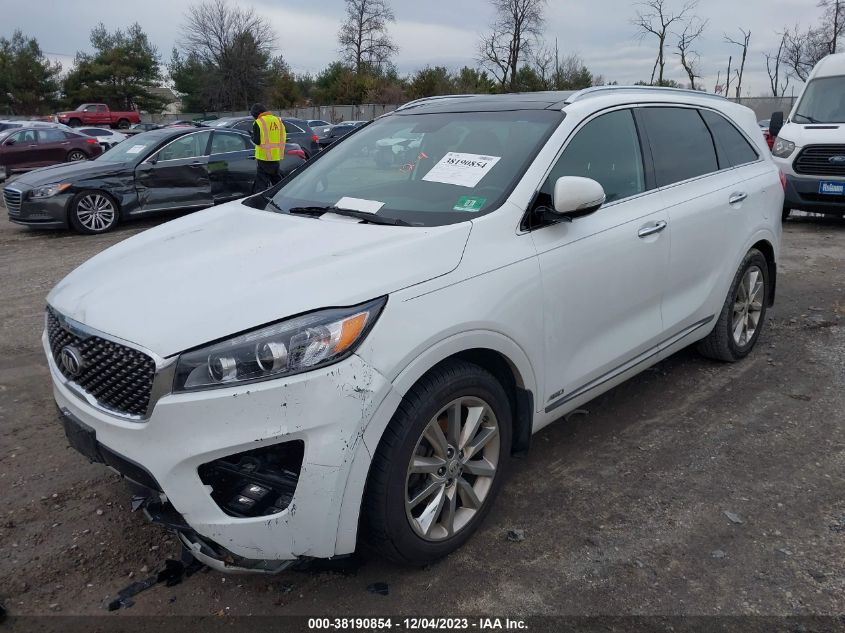 2016 KIA SORENTO 3.3L SXL - 5XYPKDA5XGG093219