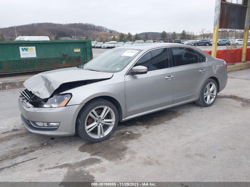 2014 VOLKSWAGEN PASSAT 2.0L TDI SEL PREMIUM - 1VWCN7A35EC057894