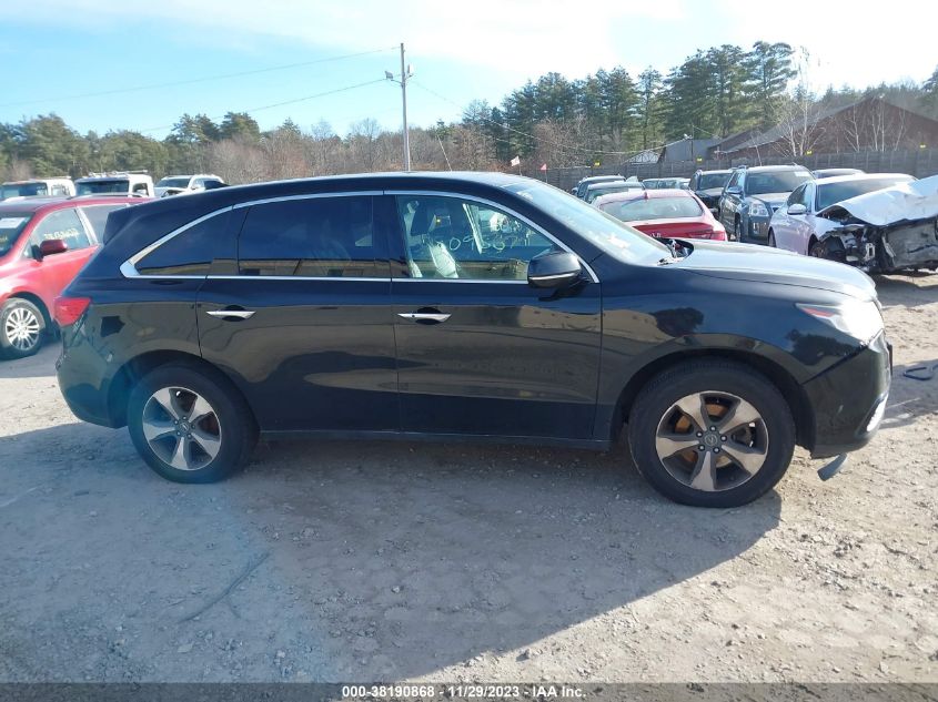 2016 ACURA MDX - 5FRYD4H28GB046559