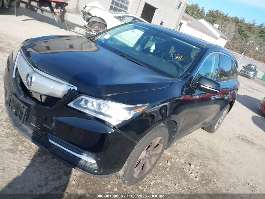 2016 ACURA MDX - 5FRYD4H28GB046559