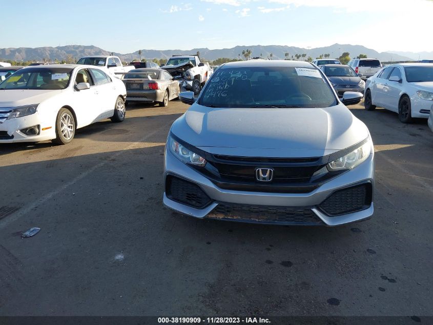 2018 HONDA CIVIC LX - SHHFK7H28JU214996