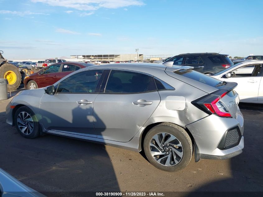 2018 HONDA CIVIC LX - SHHFK7H28JU214996