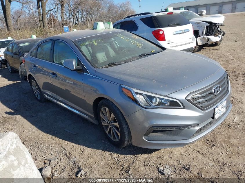 2016 HYUNDAI SONATA SPORT/LIMITED - 5NPE34AF2GH367387