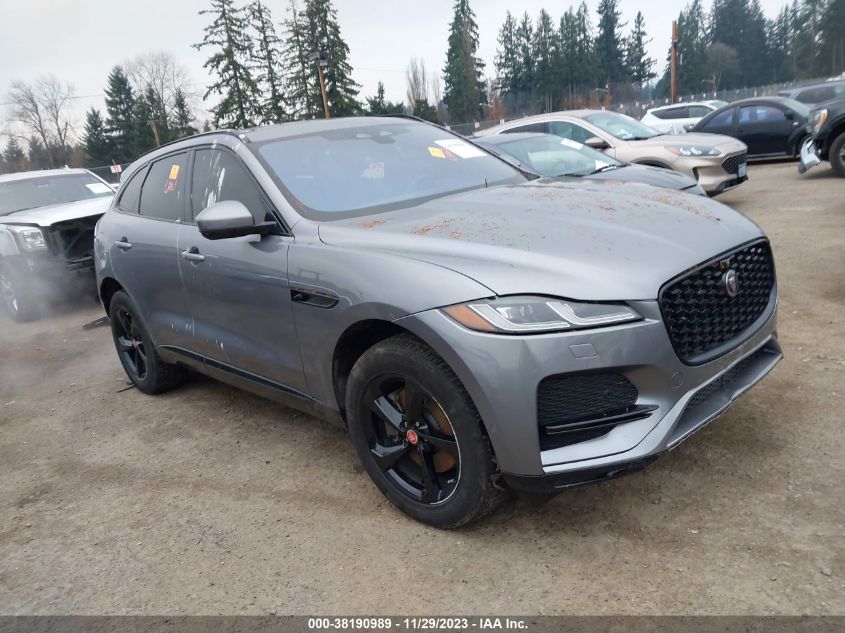 VIN SADCJ2EX8MA672792 Jaguar F-Pace S 2021